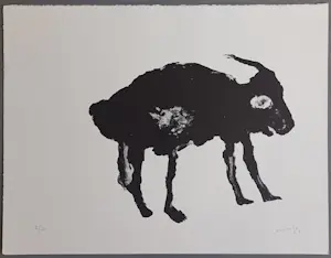 Armando - Geit –gesigneerde litho kopen? Bied vanaf 325!