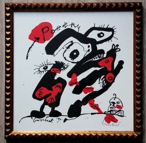 Lucebert - Lucebert - Lof van de schilders, zeefdruk kopen? Bied vanaf 225!