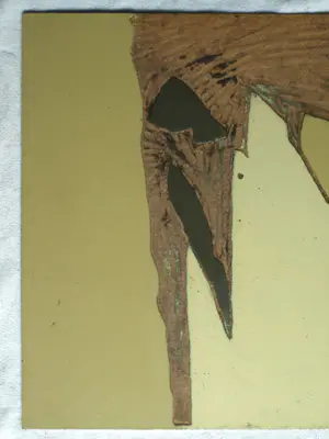 Fon Klement - 3 beschilderde hardboard platen, gebruikt als drukplaten voor de drukpers kopen? Bied vanaf 1!