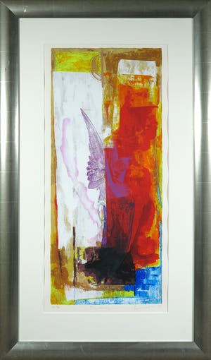 Piotr Konkel - Zeefdruk, Rising - Ingelijst kopen? Bied vanaf 1!