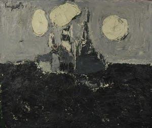 Jan van Empel - Olieverf op doek, Flottielje (Groot) kopen? Bied vanaf 200!