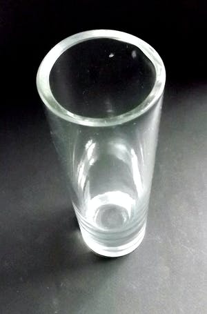 Cenedese - Gino Cenedese voor Sommerso - dikwandige kristal cylinder vaas - gesigneerd kopen? Bied vanaf 1!