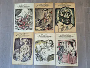 Jan Sluijters - 14 politieke spotprenten - nieuwe Amsterdammer kopen? Bied vanaf 20!