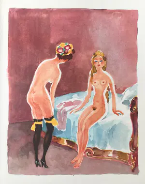 AcheterKees van Dongen - Albertine et Andrée? Enchérissez de 60!