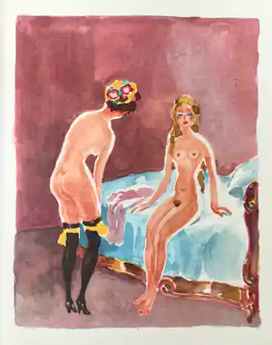 Kees van Dongen - Albertine et Andrée verkauft für € 90!
