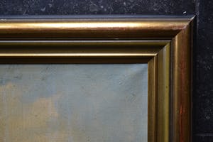 Niet of onleesbaar gesigneerd - Klein (20ste eeuw) - Hollands rivierenlandschap kopen? Bied vanaf 10!