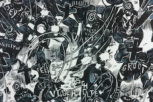 Rob Scholte - Zeefdruk, 10 Years After - Ingelijst kopen? Bied vanaf 100!