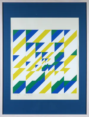 Nigel Kent - Acryl op papier, The City II kopen? Bied vanaf 1!