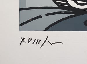 Erro - Zonder Titel (Fernand Léger ) - 72 x 51 cm - Gesigneerd en gedateerd 2018 kopen? Bied vanaf 175!