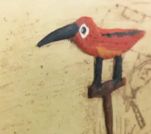 Raymond Waydelich - Carborundum, Afrika - Ingelijst kopen? Bied vanaf 120!