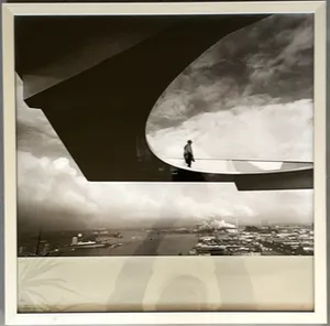 Jan Versnel - Shell, Amsterdam 1968 - ingelijst in aluminium Barth-lijst kopen? Bied vanaf 1!