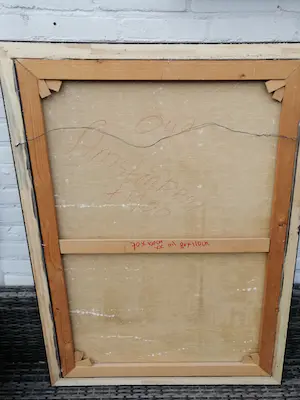 Niet of onleesbaar gesigneerd - oude stad in de 19 ste Eeuw ( Amsterdam ) kopen? Bied vanaf 1!