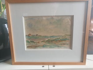 Friso ten Holt - Zicht op Callantsoog vanuit Abbestede kopen? Bied vanaf 225!