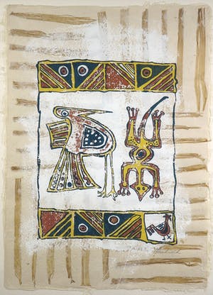 Carla Raadsveld - Zeefdruk, Afrika I - Ingelijst (Groot) kopen? Bied vanaf 50!