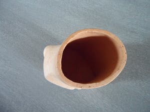 Antoinette van Brussel - Object fijne keramiek gesigneerd binnenkant kopen? Bied vanaf 35!