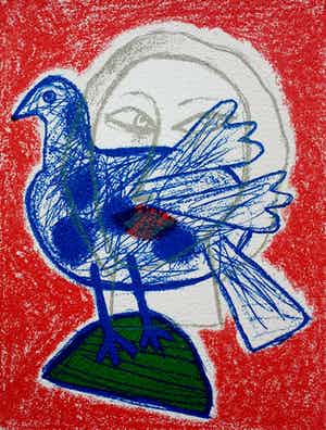 Corneille - Litho - 1998 verkocht voor € 195!