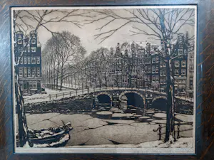 Cornelis Brandenburg - Ets Leidschegracht kopen? Bied vanaf 70!