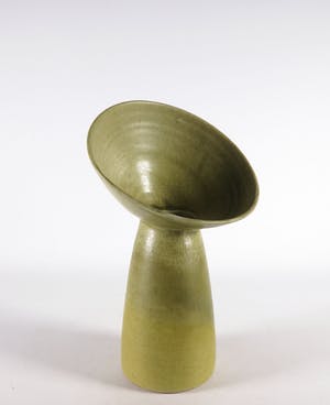 Potterij Zaalberg - Aardewerk, Asymmetrische vaas kopen? Bied vanaf 1!