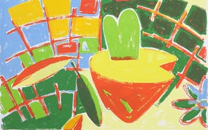 Susette van de Lande - Zeefdruk, Naranja kopen? Bied vanaf 1!