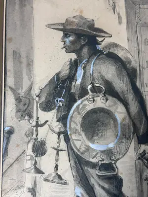 Karl (Charles) Meunier - Le marchand de lampes (Sevilla) kopen? Bied vanaf 395!