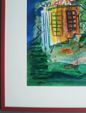 Hans Truijen - gouache –ingelijst kopen? Bied vanaf 799!