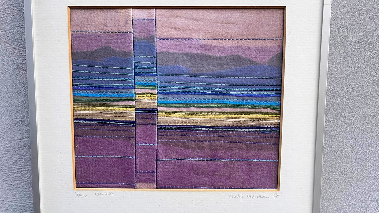 Martje Verhoeven - Blauw variatie kopen? Bied vanaf 75!