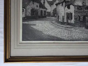 Anton Heyboer - Noordwijk. Straatje. kopen? Bied vanaf 349!