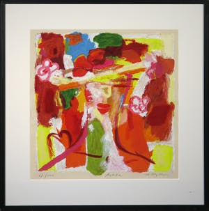 Marta Jedrysko - Zeefdruk, Anzelia - Ingelijst kopen? Bied vanaf 35!