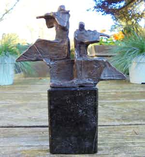 Eric Claus - de fluitspelers - dubbel gesigneerd! verkocht voor € 245!