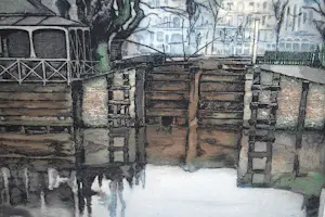 Frans Everbag - Het Polderhuis Amsterdam - ets/aquatint - mooi ingelijst kopen? Bied vanaf 160!