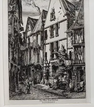 Charles Meryon - La Rue des Toiles, Bourges kopen? Bied vanaf 45!