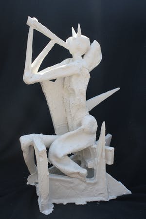 Niet of onleesbaar gesigneerd - Abstract kopen? Bied vanaf 1!