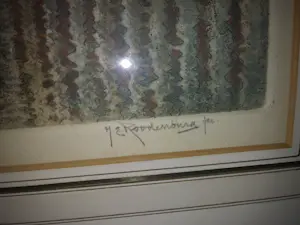 Hendrikus Roodenburg - kleurenets van Westertoren met Prinsengracht te Amsterdam kopen? Bied vanaf 60!