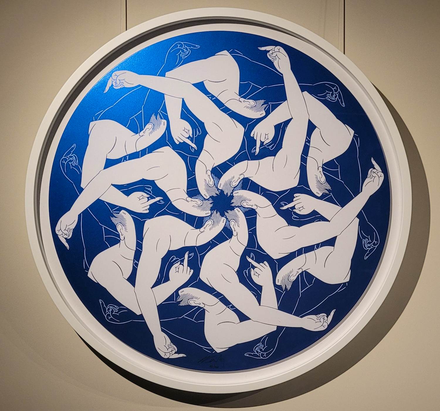 Ai Weiwei - Circle in Blue - handgesigneerd - 100 exemplaren verkocht voor € 4995!
