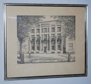 Buy Willem Minderman - [2x] - litho uit 1952 en boek uit 1950? Bid from 35!