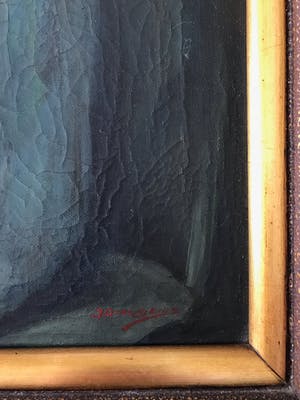 Josef Van Dieltjens - Mooi schilderij - Gesigneerd kopen? Bied vanaf 65!
