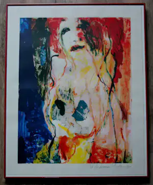 Kees van Bohemen - Ingelijste zeefdruk: Doortje - 1978 kopen? Bied vanaf 199!