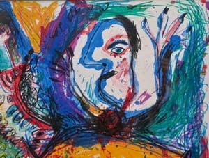 Rik van Iersel - Beestachtig - Originele litho in nieuwstaat kopen? Bied vanaf 1!