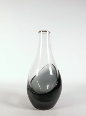 Floris Meydam - Glas, Blank en grijsglazen vaas voor Royal Leerdam kopen? Bied vanaf 80!