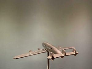 Curiosa - Super groot aluminium vliegtuig - Lockheed Constellation kopen? Bied vanaf 75!