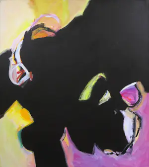 Cobi Nieuwstad - Acryl op doek, Onderzoek III kopen? Bied vanaf 60!