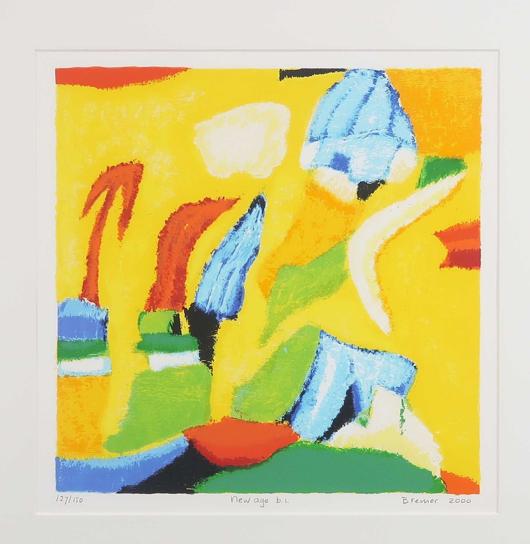 Saskia Bremer - Zeefdruk, New age b.1. - Ingelijst kopen? Bied vanaf 1!