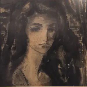 Cees Bantzinger - portret dame kopen? Bied vanaf 150!