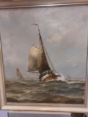 Jan van der Linde - botters op zee kopen? Bied vanaf 300!