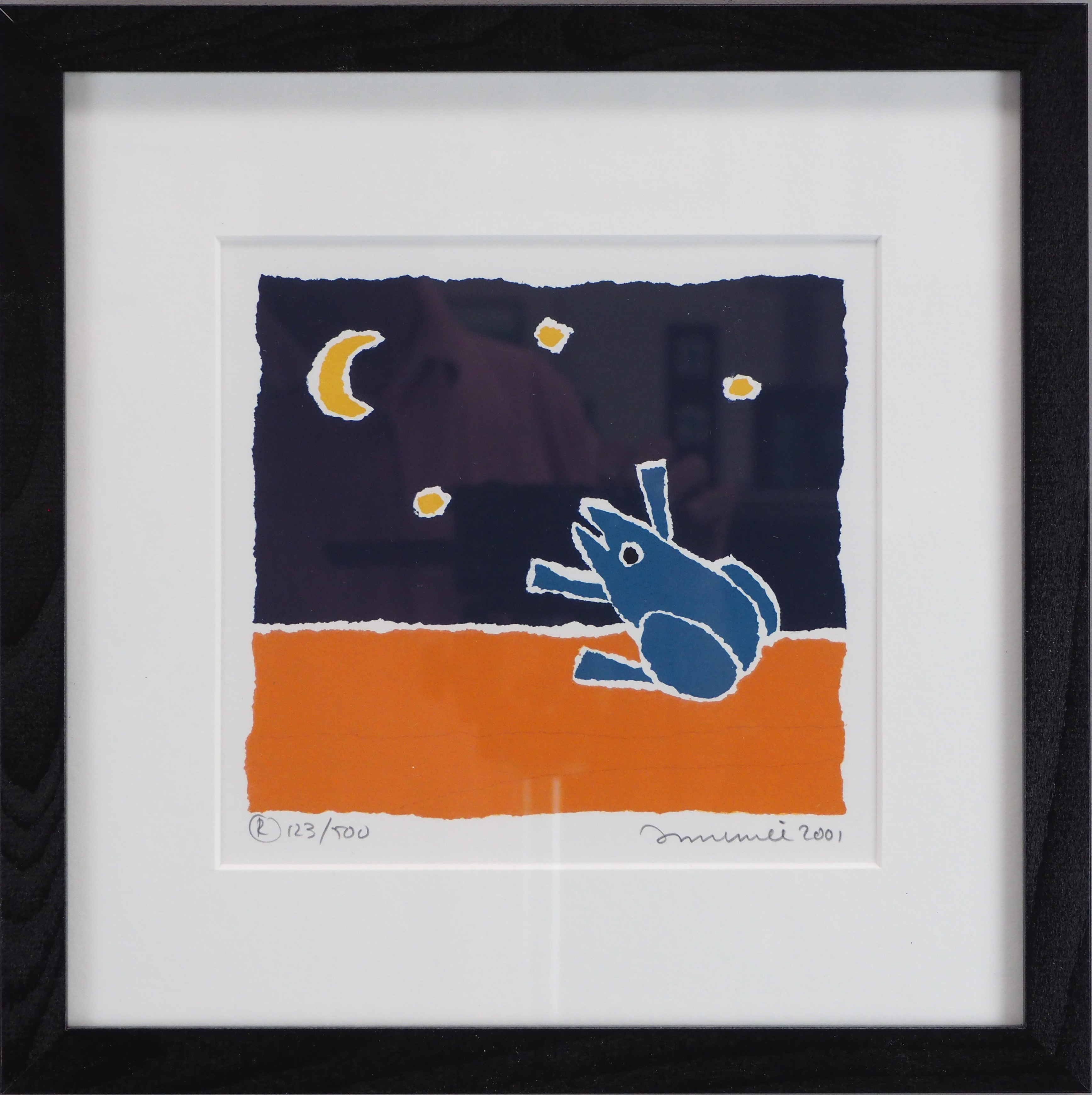 Hans Innemee - Blauwe kikker verkocht voor € 50!