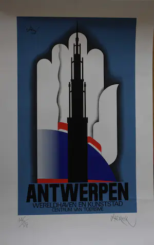 Lucien De Roeck - Antwerpen wereldhaven en kunststad (1934) - 1993 kopen? Bied vanaf 125!