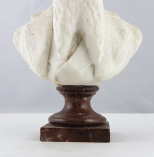 Niet of onleesbaar gesigneerd - Marmer, Buste man met baard kopen? Bied vanaf 1!