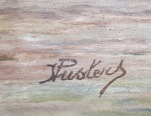 Niet of onleesbaar gesigneerd - Landschap aan het water kopen? Bied vanaf 1!