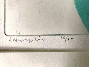 Hans Vredegoor - Hemisphere / Barth-lijst ... handgesigneerd / kleine oplage! kopen? Bied vanaf 40!