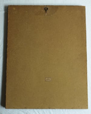 Marius Johannes Janssen - Ingelijste en ingekleurde ets , Onze Lieve Vrouwetoren Amersfoort – ca 1935 kopen? Bied vanaf 1!